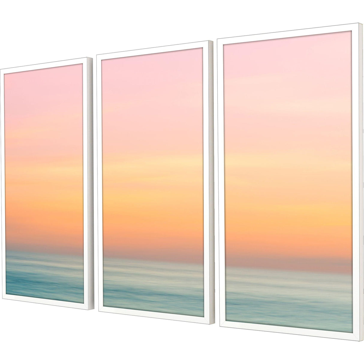 Paragon Expanse S/3 Yellow 37 X 19 X 2 Wall Art