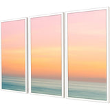 Paragon Expanse S/3 Yellow 37 X 19 X 2 Wall Art