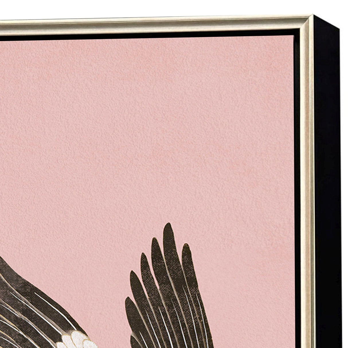 Paragon Curious Cranes - Preen Pink 50 X 34 X 3 Wall Art