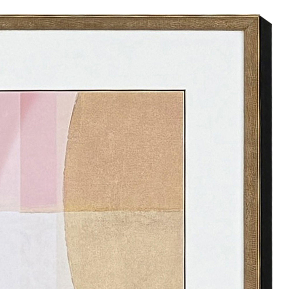 Paragon Curved Forms S/4 Pink 25 X 19 X 2 Wall Art