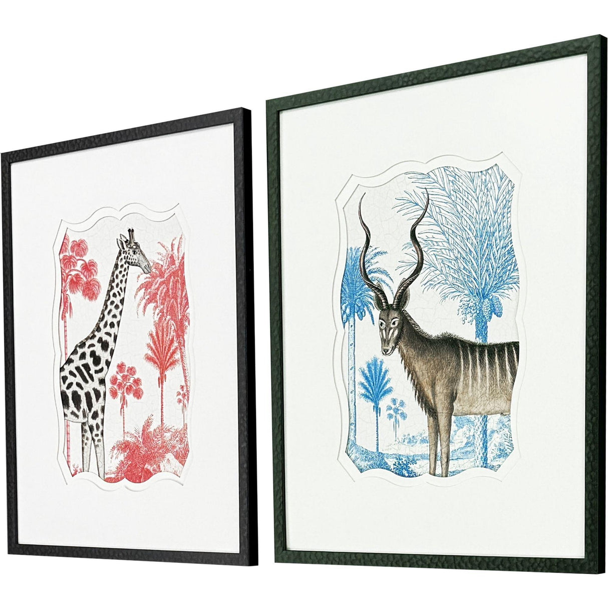 Paragon Wild Wonderland I S/2 Multi 25 X 21 X 1 Wall Art