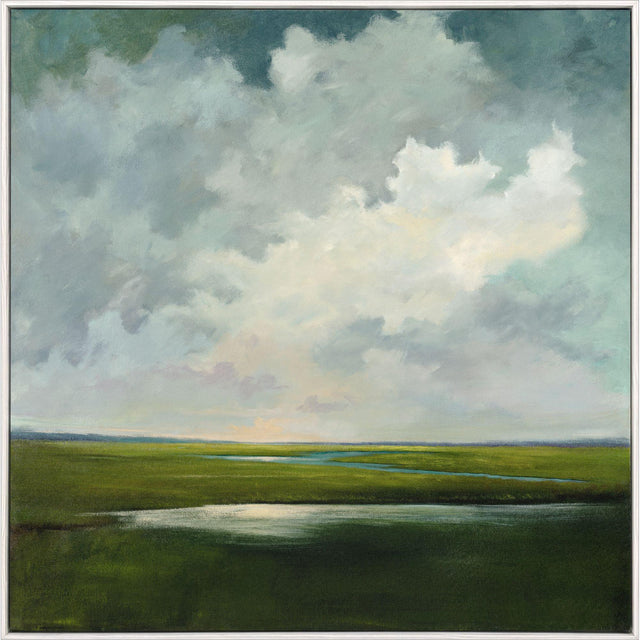 Paragon Spectacular Journey Green 60 X 60 X 3 Wall Art