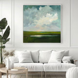 Paragon Spectacular Journey Green 60 X 60 X 3 Wall Art