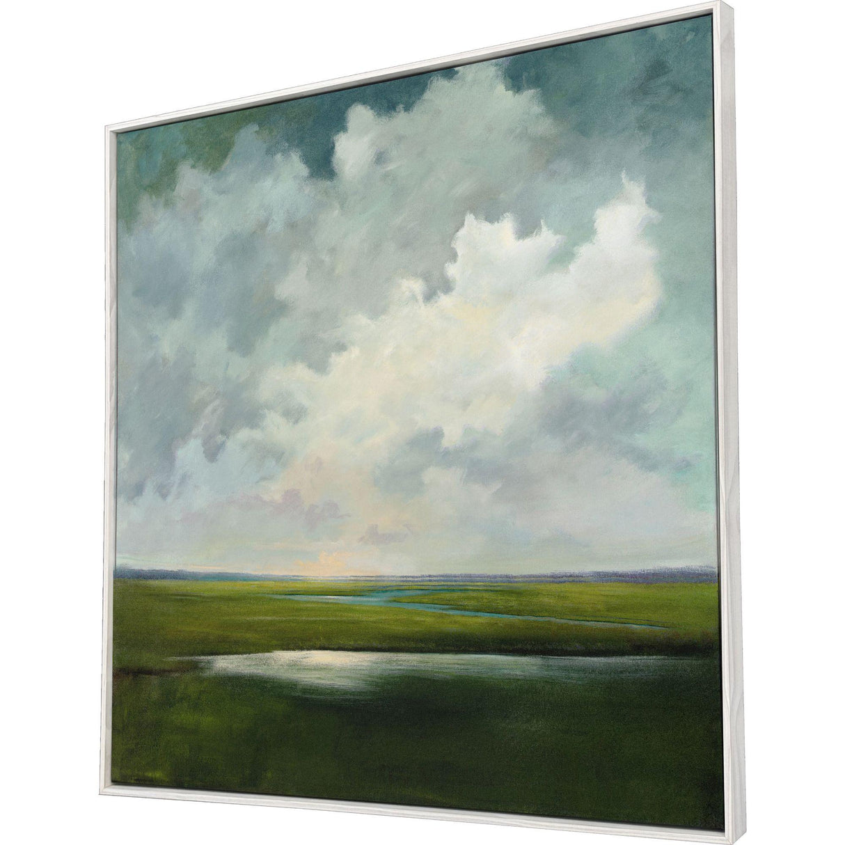 Paragon Spectacular Journey Green 60 X 60 X 3 Wall Art