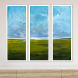 Paragon Settle into Dusk II Green 62 X 22 X 3 Wall Art