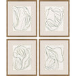 Paragon Linear Composition S/4 Green 23 X 19 X 2 Wall Art