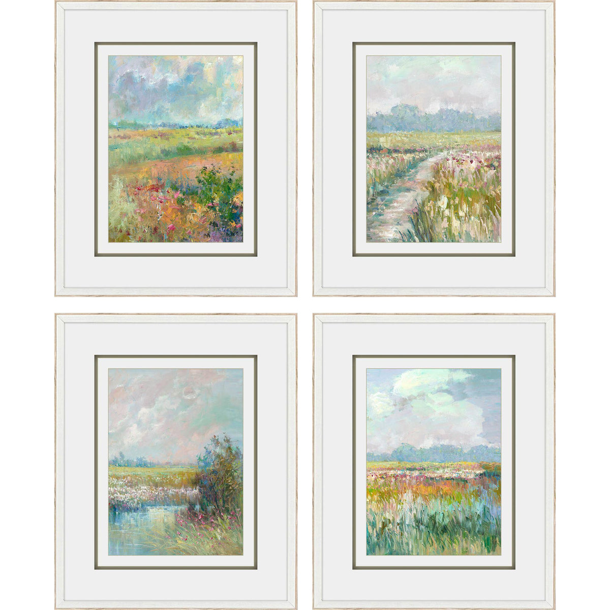 Paragen Color Paragon Colors Of Spring S/4 Green 25 X 21 X 2 Wall Art – DecoratorsBest