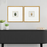 Paragon Beetles S/2 Green 17 X 17 X 1 Wall Art