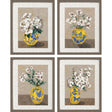 Paragon Decorative Bouquet S/4 Blue 22 X 18 X 2 Wall Art