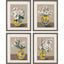 Paragon Decorative Bouquet S/4 Blue 22 X 18 X 2 Wall Art