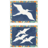 Paragon Egrets - Flight S/2 Blue 22 X 28 X 2 Wall Art