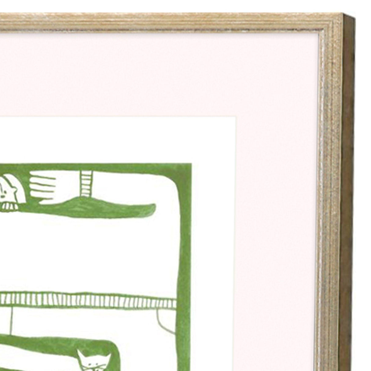 Paragon Minimal Moments I S/3 Green 17 X 17 X 1 Wall Art