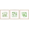 Paragon Minimal Moments II S/3 Green 17 X 17 X 1 Wall Art