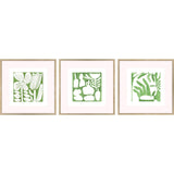 Paragon Minimal Moments II S/3 Green 17 X 17 X 1 Wall Art