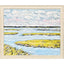 Paragon Marsh Day Blue 32 X 39 X 2 Wall Art