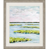 Paragon Early Morning Marsh Blue 46 X 39 X 2 Wall Art