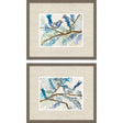 Paragon Here Birdie Birdie S/2 Blue 17 X 20 X 2 Wall Art