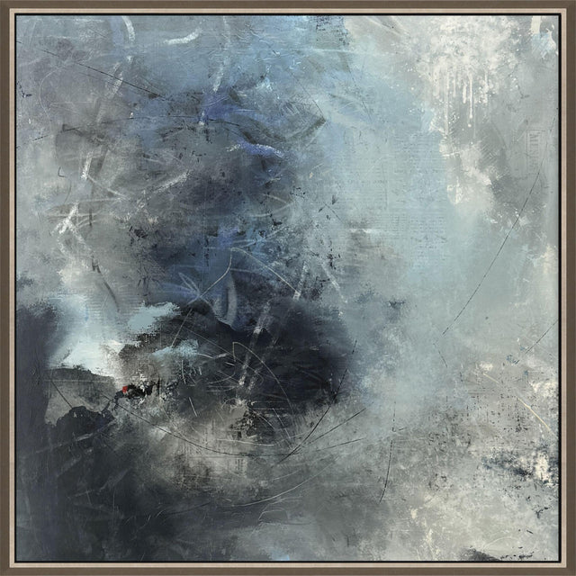 Paragon Blue Elements Blue 51 X 51 X 3 Wall Art