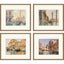 Paragon Venice S/4 Blue 21 X 25 X 2 Wall Art