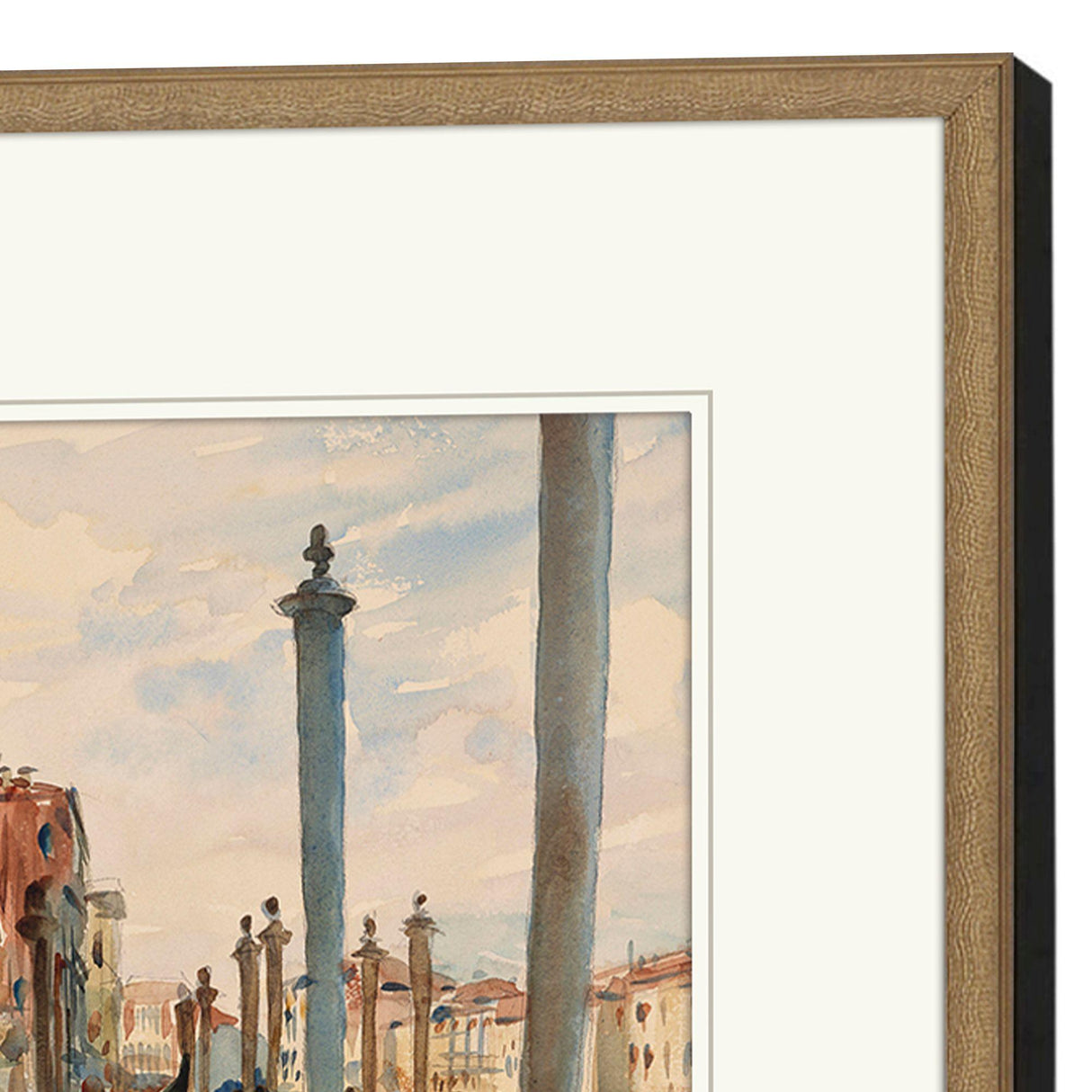 Paragon Venice S/4 Blue 21 X 25 X 2 Wall Art