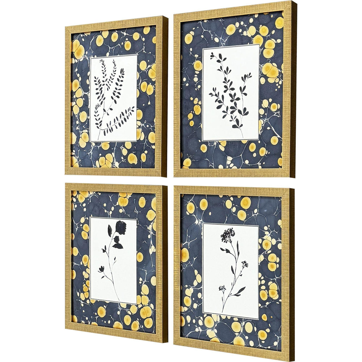 Paragon Simple Nature S/4 Blue 19 X 17 X 2 Wall Art
