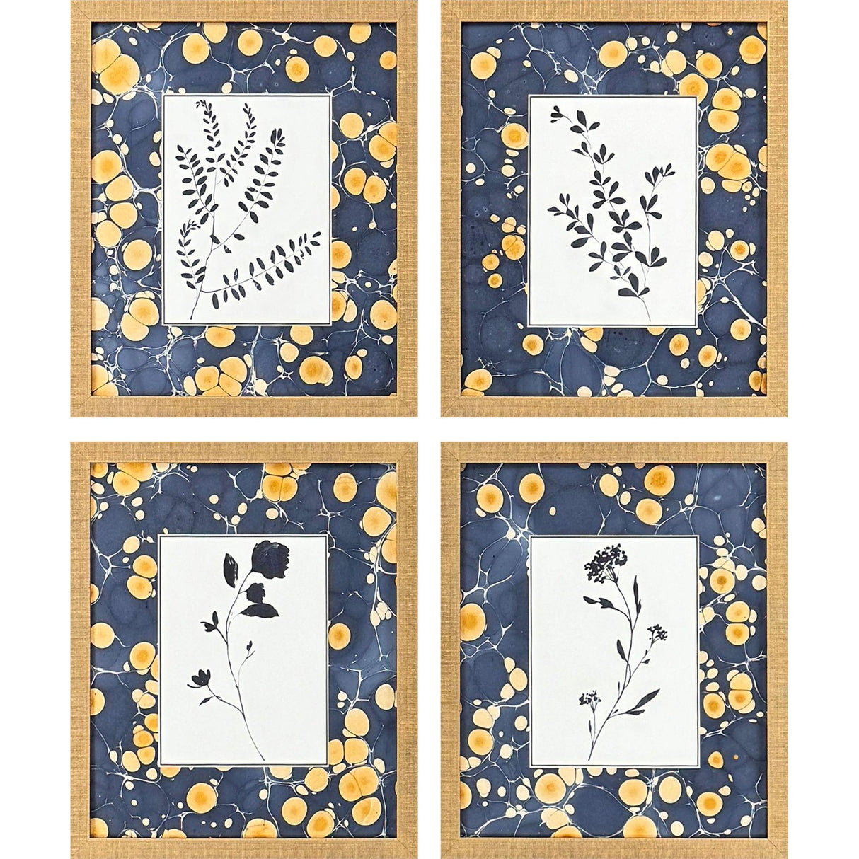 Paragon Simple Nature S/4 Blue 19 X 17 X 2 Wall Art