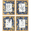 Paragon Simple Nature S/4 Blue 19 X 17 X 2 Wall Art