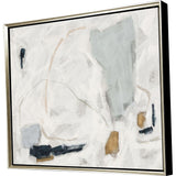 Paragon Abstract Dash Beige 34 X 42 X 3 Wall Art