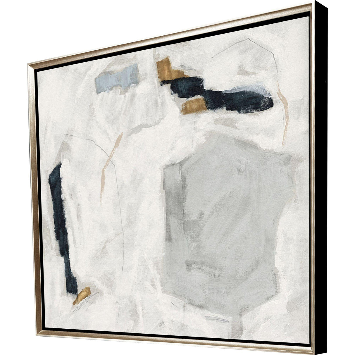 Paragon Abstract Drift Beige 34 X 42 X 3 Wall Art