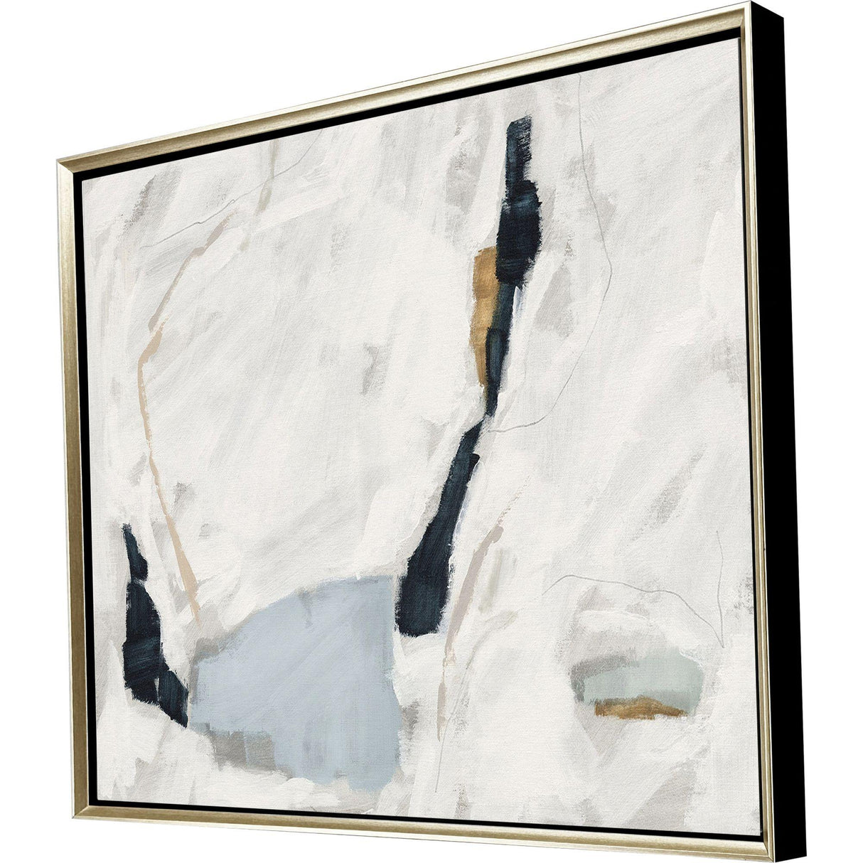 Paragon Abstract Rush Beige 34 X 42 X 3 Wall Art