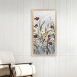 Paragon Flourish Wild Flower I Green 51 X 27 X 2 Wall Art