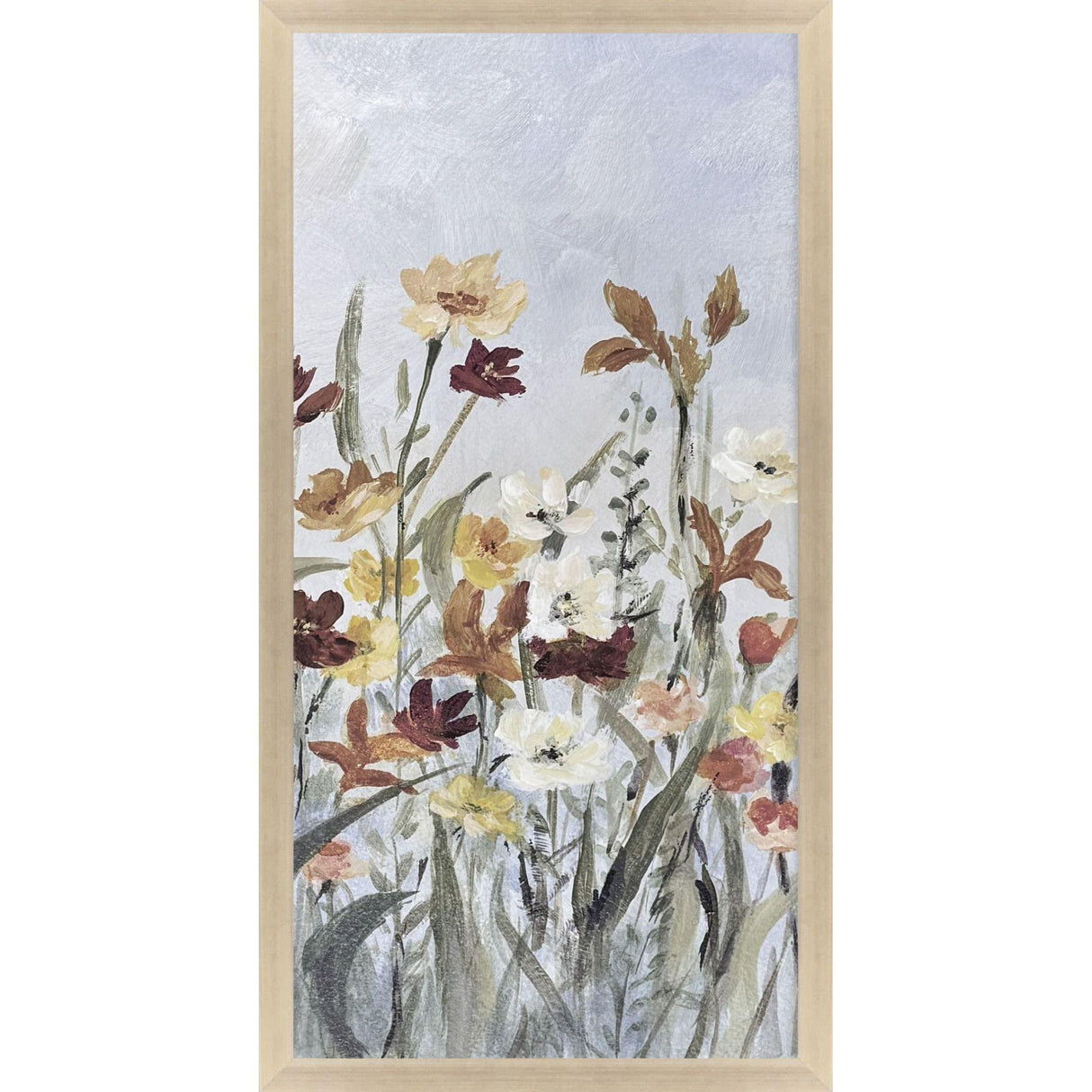 Paragon Flourish Wild Flower II Green 51 X 27 X 2 Wall Art