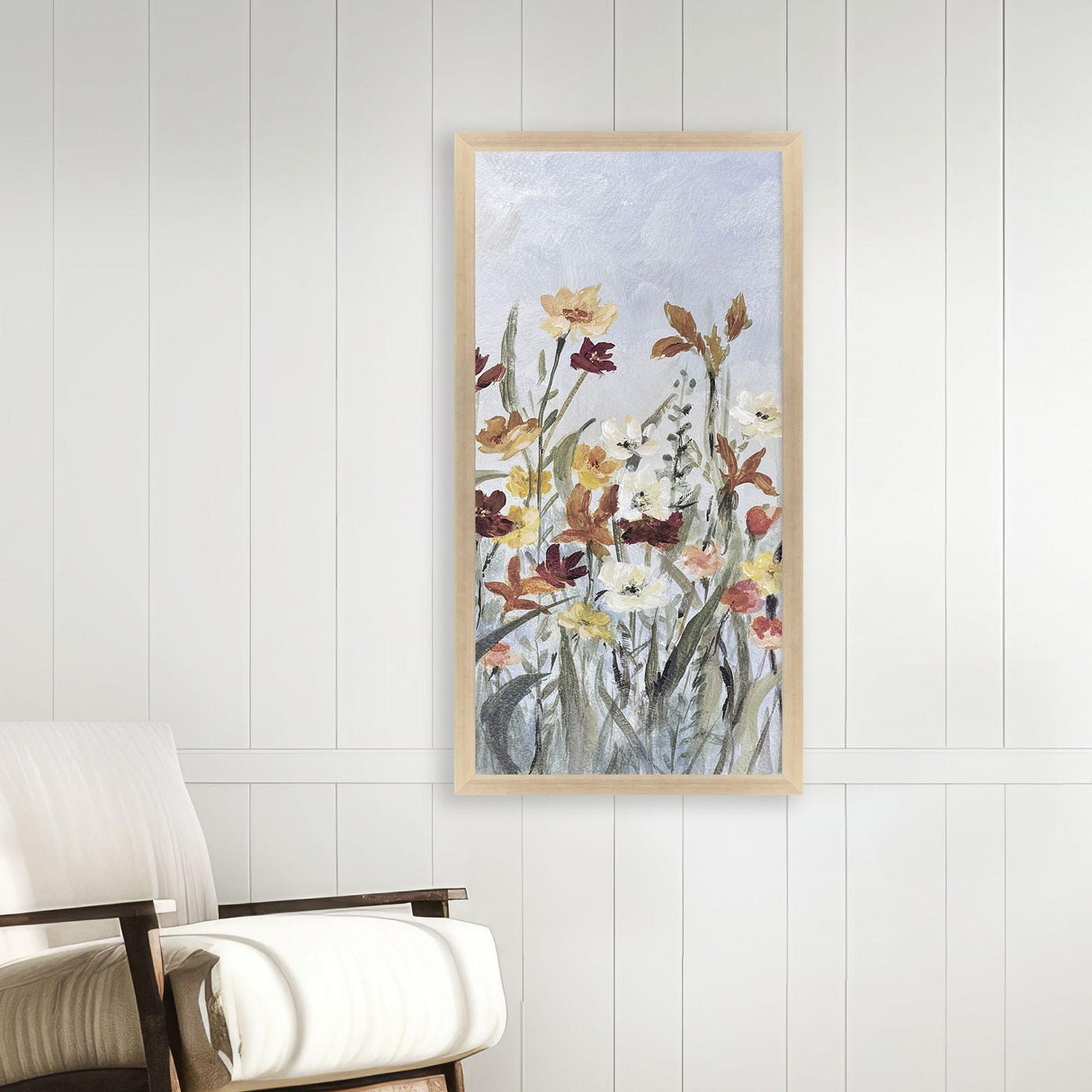 Paragon Flourish Wild Flower II Green 51 X 27 X 2 Wall Art