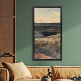 Paragon Rolling Fields I Green 51 X 27 X 2 Wall Art