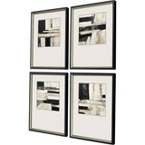Paragon Liminal S/4 Black 20 X 17 X 2 Wall Art