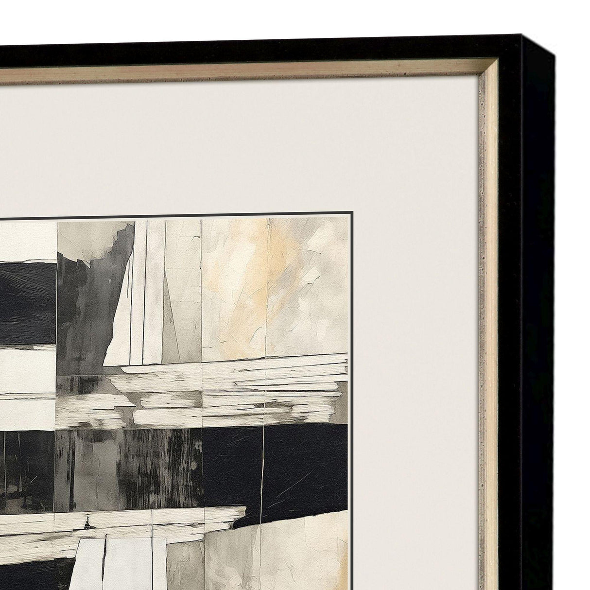 Paragon Liminal S/4 Black 20 X 17 X 2 Wall Art