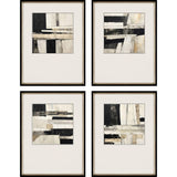 Paragon Liminal S/4 Black 20 X 17 X 2 Wall Art