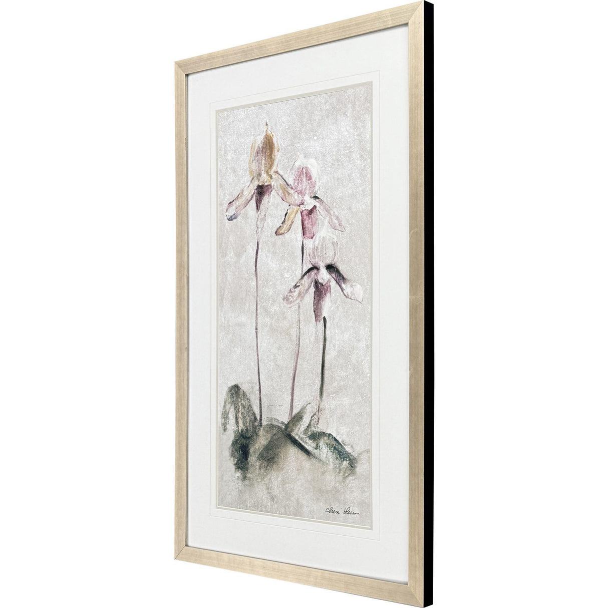 Paragon Purple Dancing Orchid I Purple 47 X 29 X 2 Wall Art