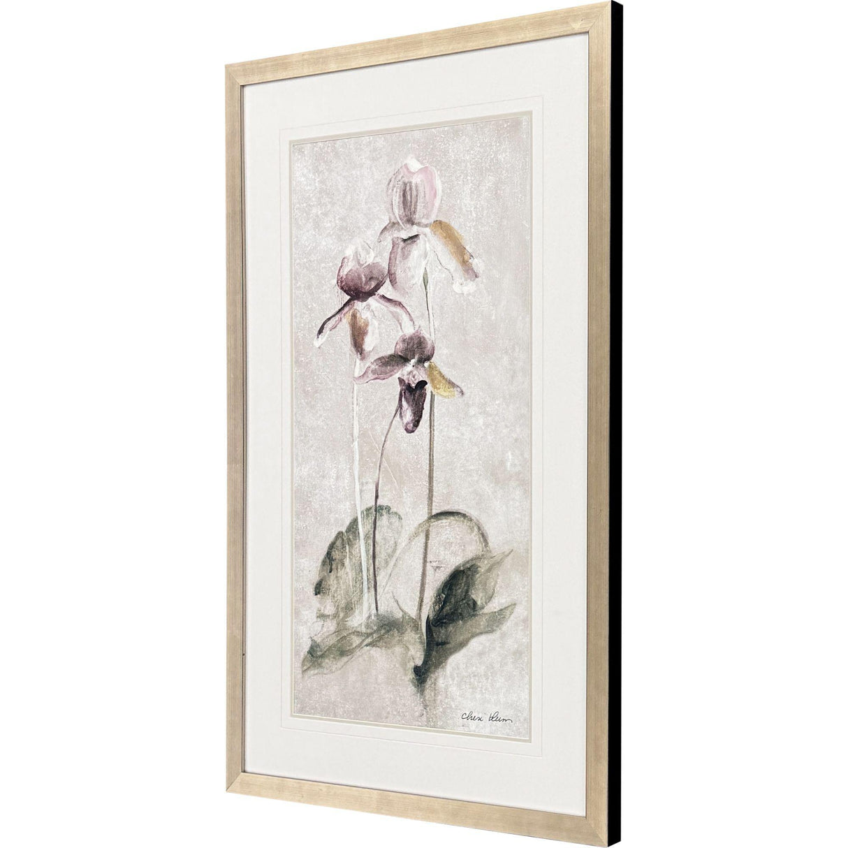 Paragon Purple Dancing Orchid II Purple 47 X 29 X 2 Wall Art