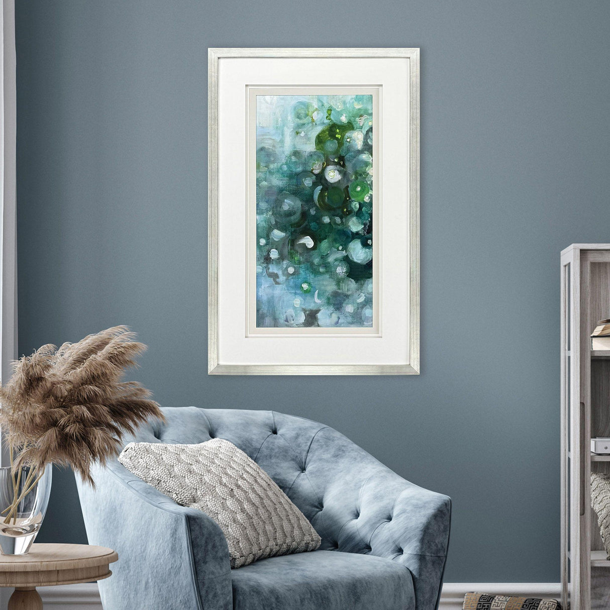 Paragon Emerald Constellation I Blue 50 X 32 X 2 Wall Art