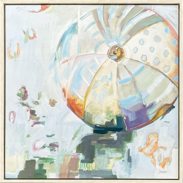 Paragon Beach Balls I Blue 38 X 38 X 3 Wall Art