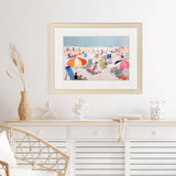 Paragon Summer Days on Beach I Blue 32 X 42 X 2 Wall Art