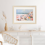 Paragon Summer Days on Beach VI Blue 32 X 42 X 2 Wall Art