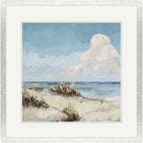 Paragon Cloudy Beach I Blue 42 X 42 X 2 Wall Art