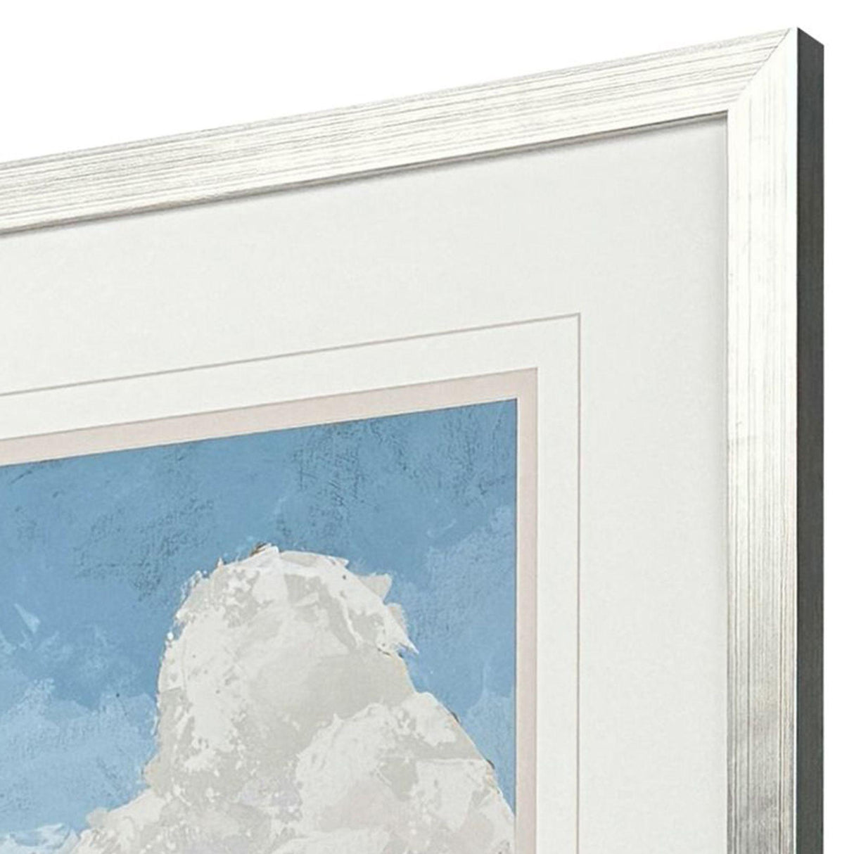 Paragon Cloudy Beach I Blue 42 X 42 X 2 Wall Art