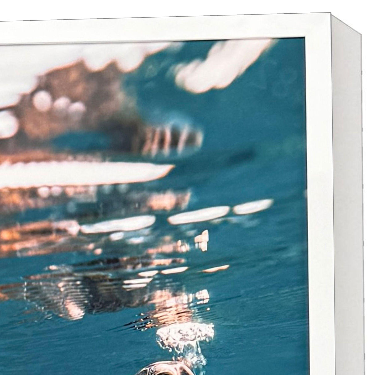 Paragon Blowing Bubbles Blue 42 X 29 X 3 Wall Art