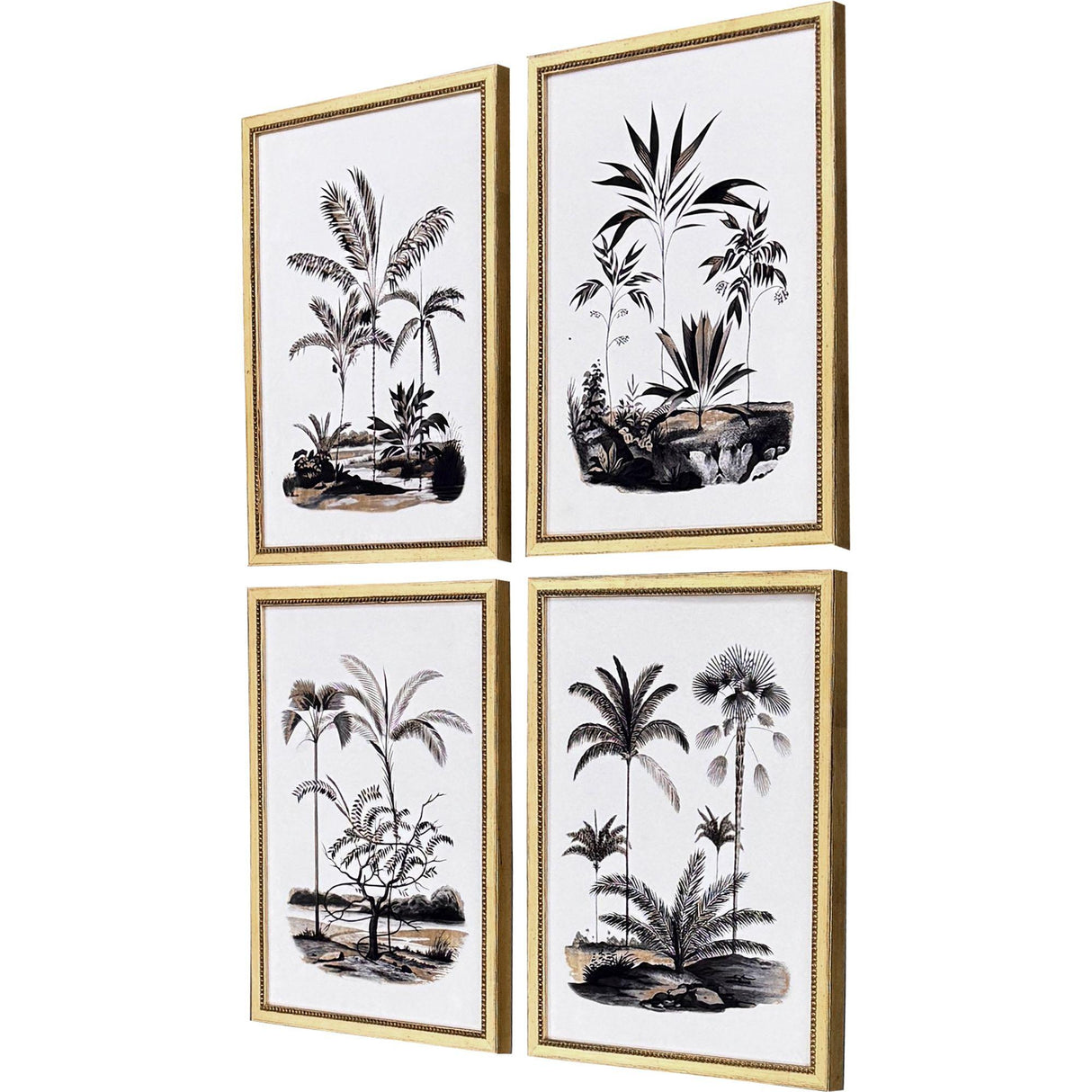 Paragon Exotic Terrain S/4 Black 17 X 13 X 1 Wall Art