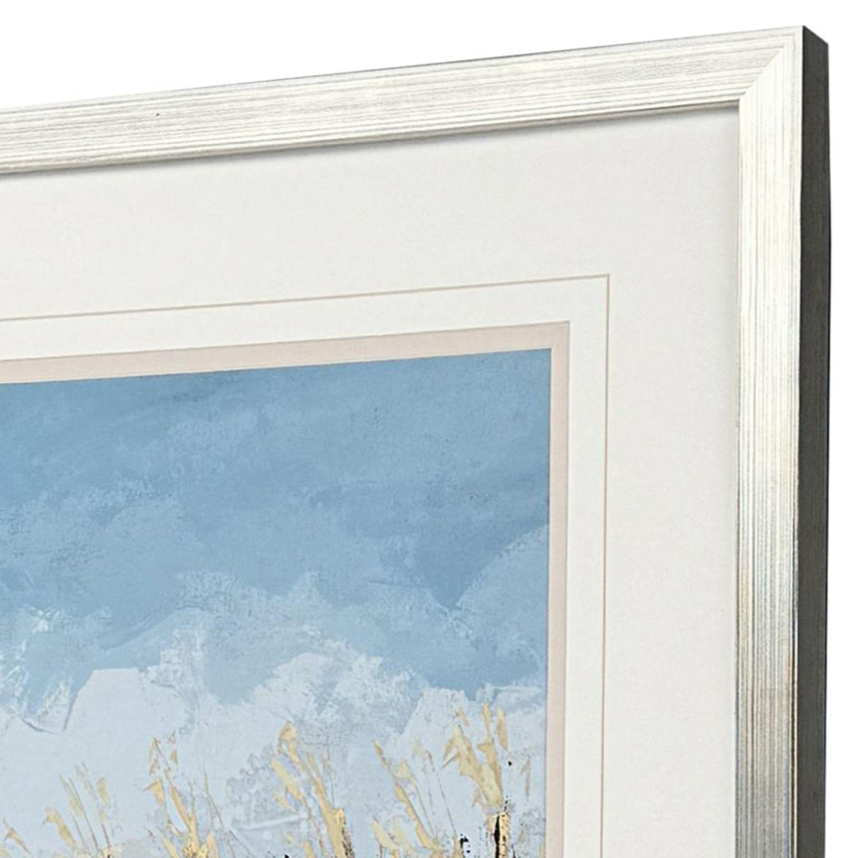 Paragon Cloudy Beach II Blue 42 X 42 X 2 Wall Art