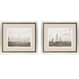 Paragon Regatta II S/2 Brown 23 X 27 X 2 Wall Art