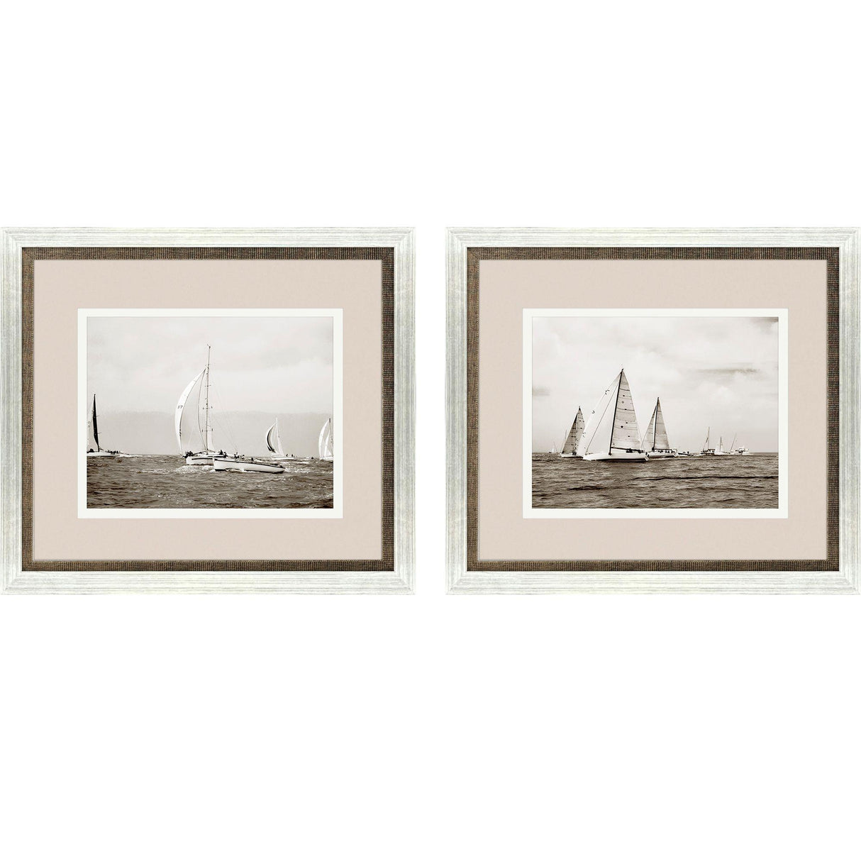 Paragon Regatta II S/2 Brown 23 X 27 X 2 Wall Art